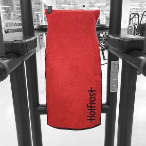 Полотенце для фитнеса (40*85 см, красное)